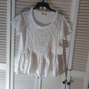 Altar'd State white lace top